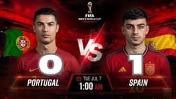 Portugal vs Spain —World Cup: Live score and match stats