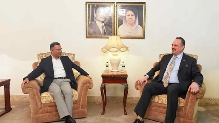 New US ambassador meets Tarique Rahman