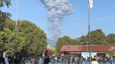 3 dead after volcano erupts on Indonesian island