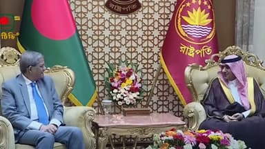 Courtesy call of Saudi Ambassador on President