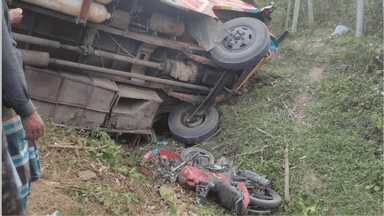 3 killed in bus–motorcycle head-on collision in Chattogram