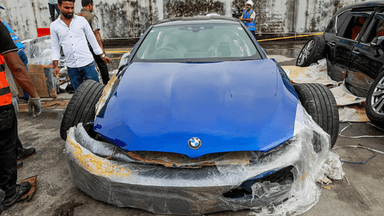 Fragmented luxury cars seized in Chattogram after Mongla under same importer
