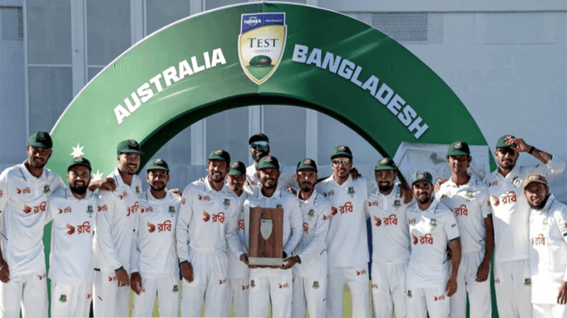 Bangladesh break into Test rankings' top six for first time