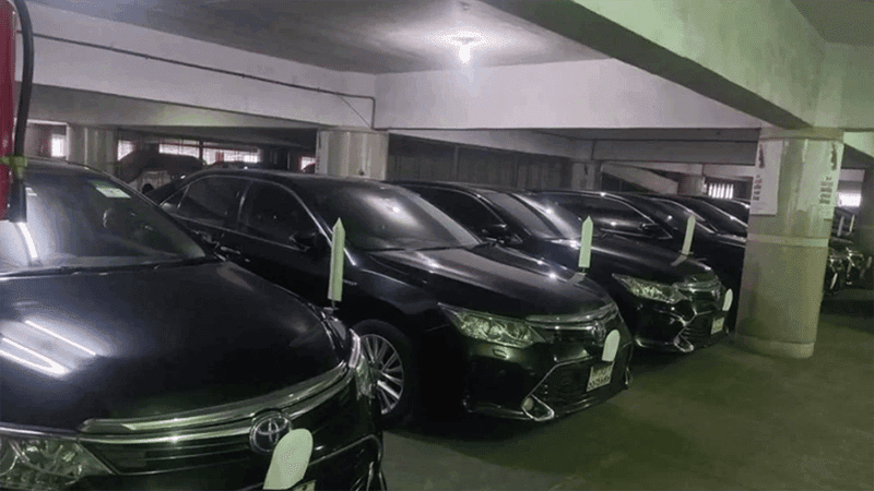 40 houses, 50 vehicles ready for new cabinet members