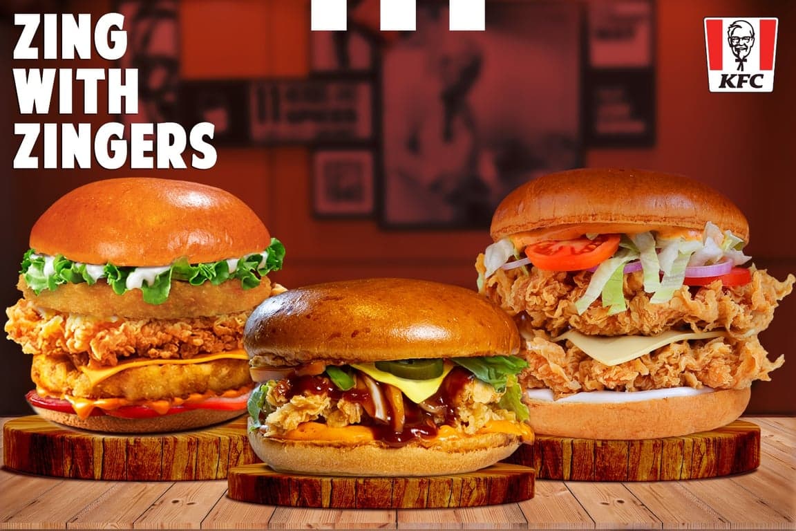 KFC Bangladesh presents a Trio of Tempting Zingers