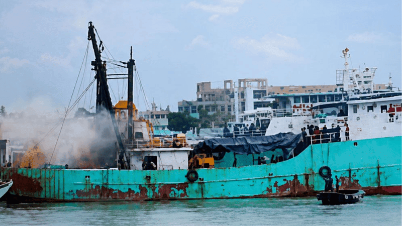 2 succumb to injuries in fishing trawler fire in Karnaphuli