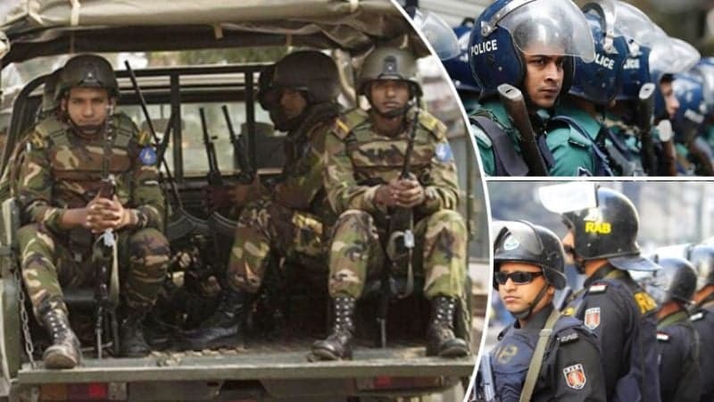 Joint forces launch crackdown after violent clashes in Gopalganj