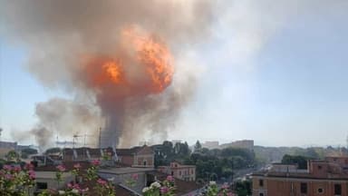 Huge explosion at Rome fuel station leaves 30 hurt, buildings evacuated