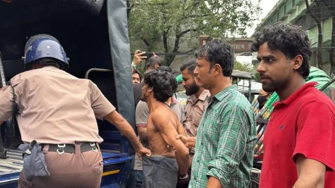 2-day remand for youth arrested in front of JnU