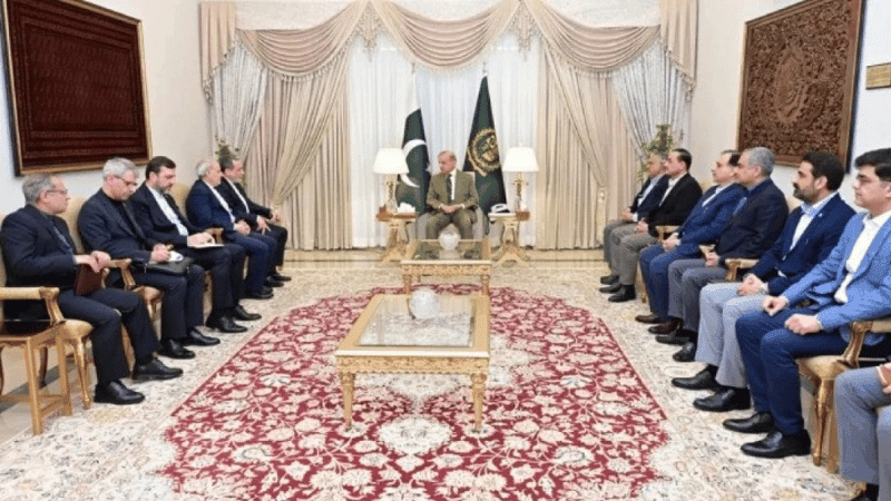 Shehbaz Sharif, Abbas Araghchi hold meeting in Islamabad