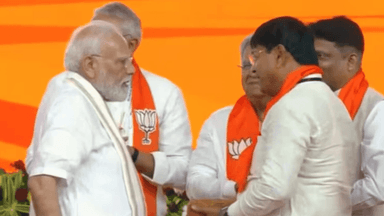 Two held with weapon from Narendra Modi's event venue