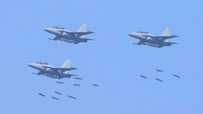 50 Israeli fighter jets rain hellfire on Tehran bunkers