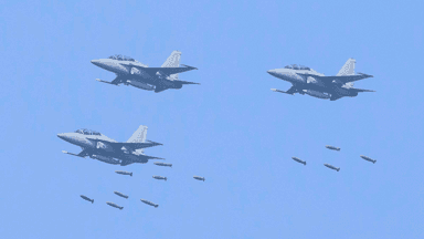 50 Israeli fighter jets rain hellfire on Tehran bunkers