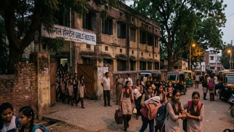 600 students leave hostel in India over ghost panic