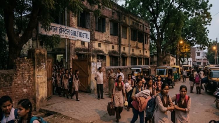 600 students leave hostel in India over ghost panic