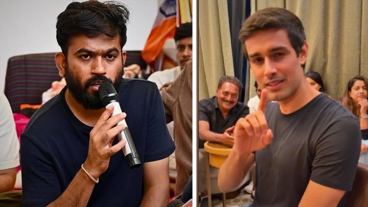 Abhijit Dipke, Dhruv Rathee detained in Delhi