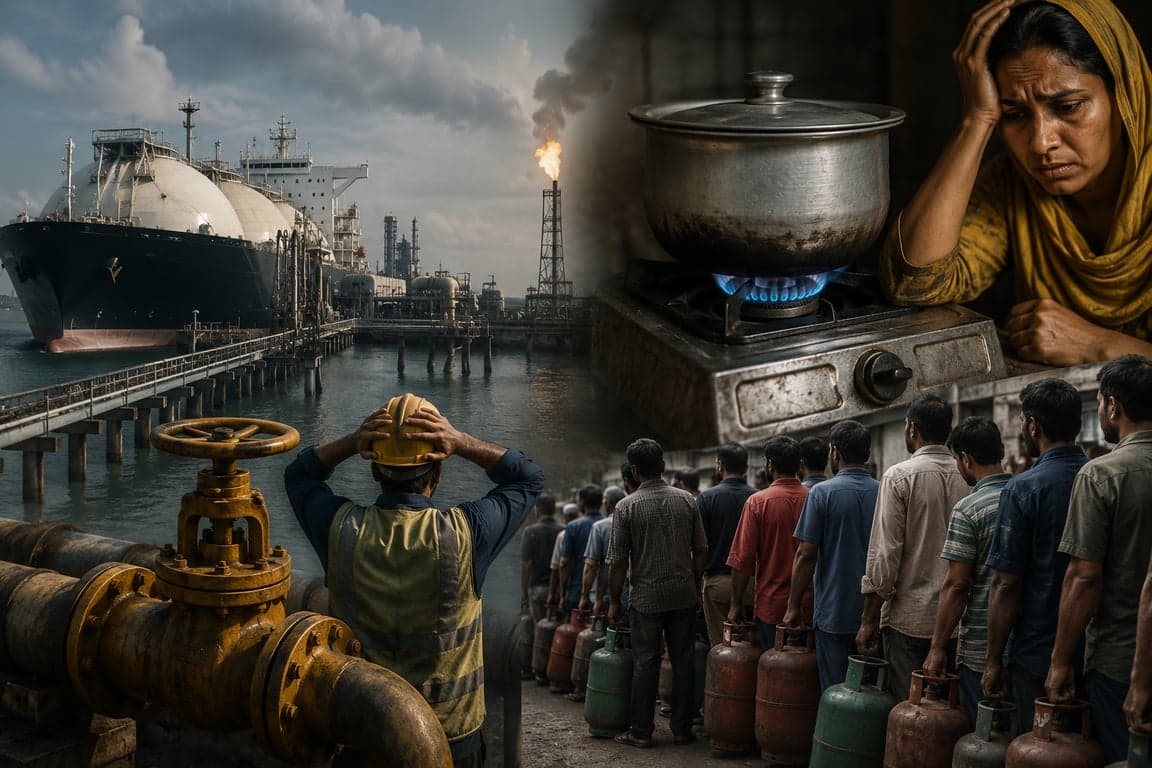 LNG terminal glitch cuts gas supply to half of demand