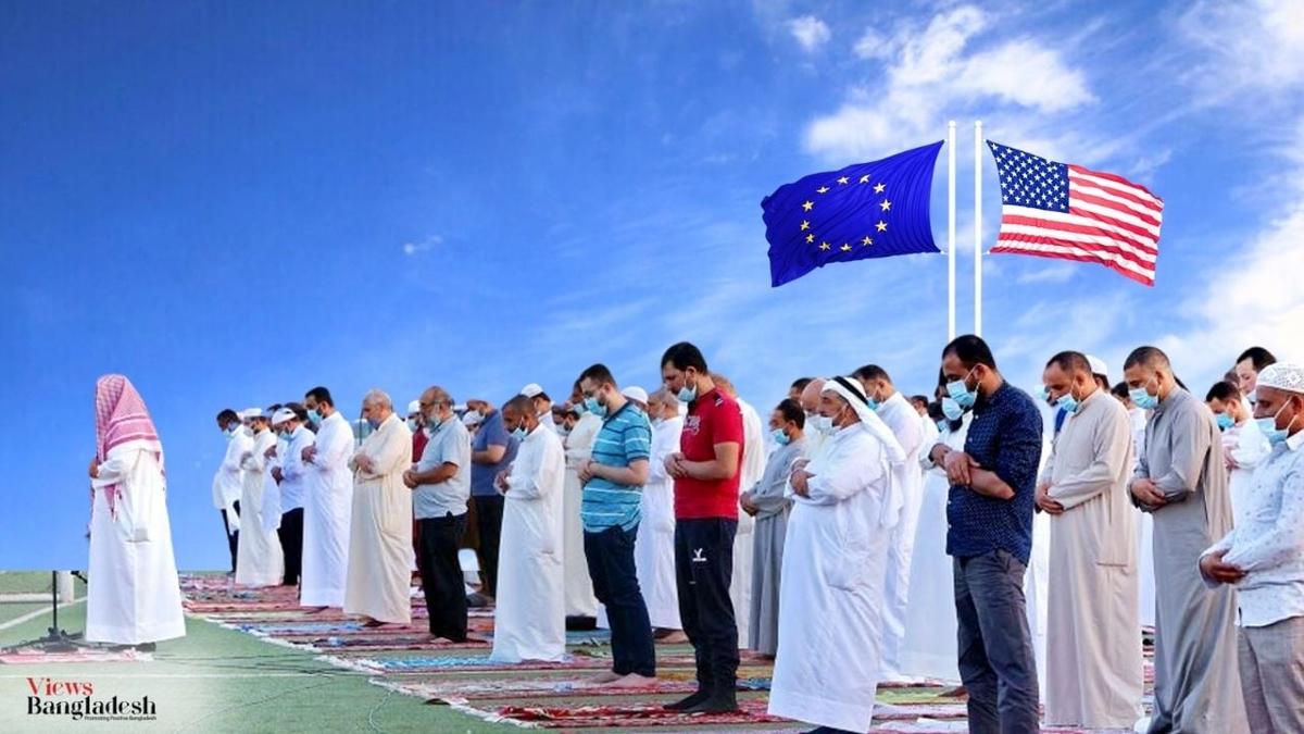 Eid-ul-Fitr celebrations among European and American expatriates