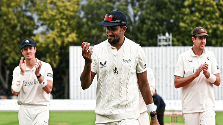Khaled Ahmed claims five as Kent teammate praises his impact