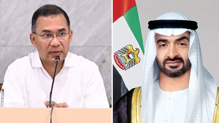 Tarique Rahman, UAE President hold phone talks on Middle East tensions