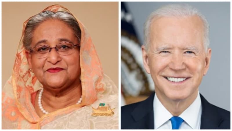 Biden writes to Hasina, commits willingness to work together
