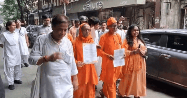 Memorandum submitted at Bangladesh mission in Kolkata demanding security of minorities, release of Chinmoy Krishna