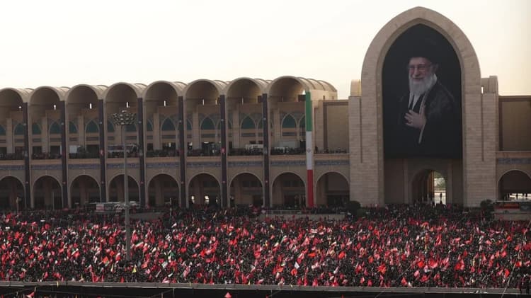 Millions gather in Tehran for Khamenei's state funeral, 'revenge' chants fill the air