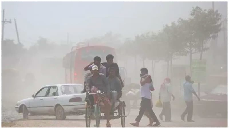 Dhaka's air quality 3rd worst in the world this morning