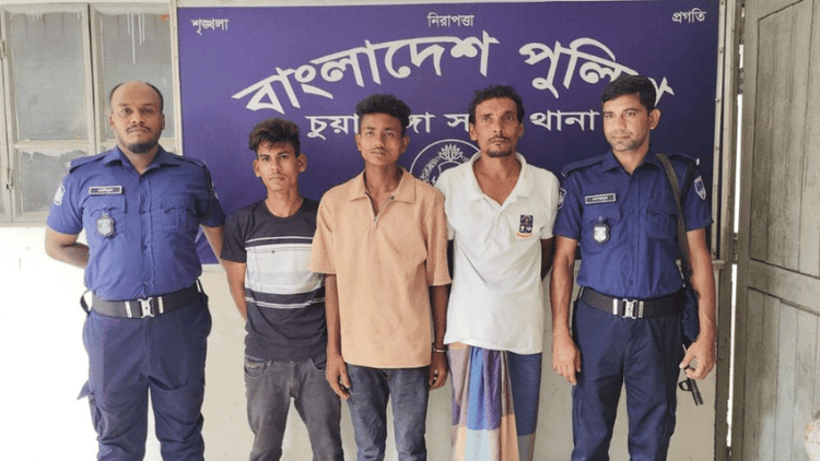 3 arrested for raping 15-year-old girl, recording video in Chuadanga