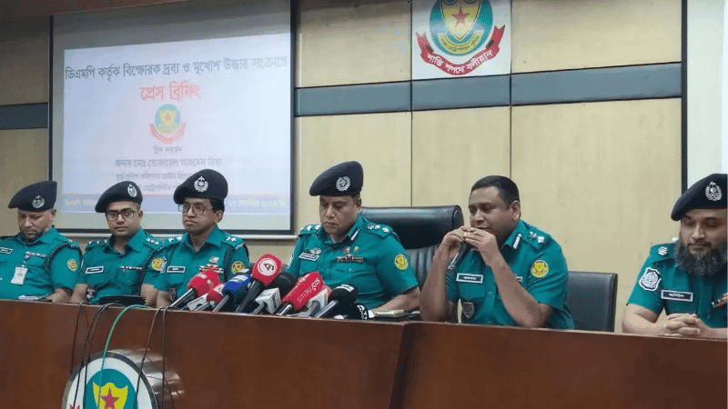 Patwary should be interrogated over cocktail explosions: DMP