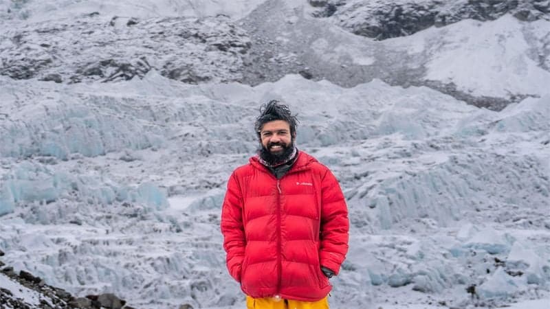 Babar Ali conquers Manaslu without artificial oxygen