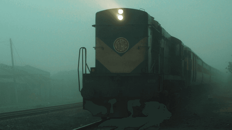 Mother, son killed after being hit by train in dense fog in Bogura
