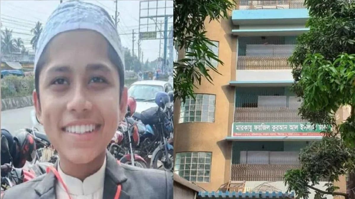 Student's hanging body recovered from madrasa toilet