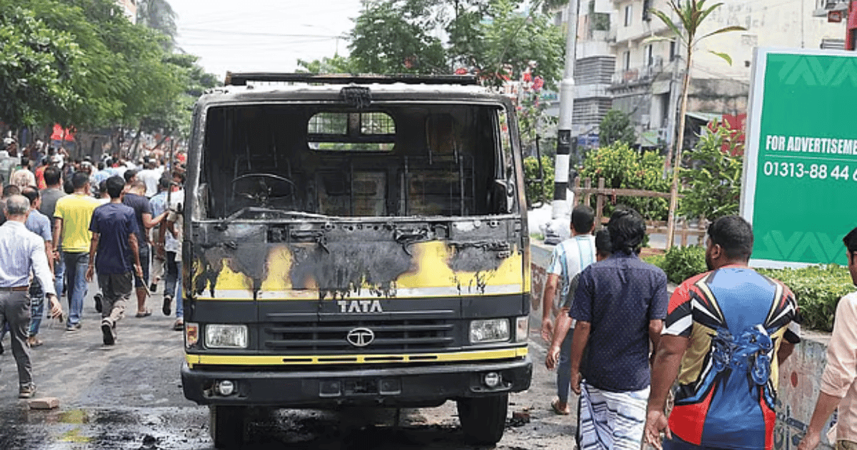 Nearly 2,000 accused in four cases over vandalism, arson during eviction drive in Mirpur