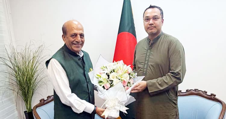 Indian High Commissioner holds talks with Mahdi Amin on bilateral partnership