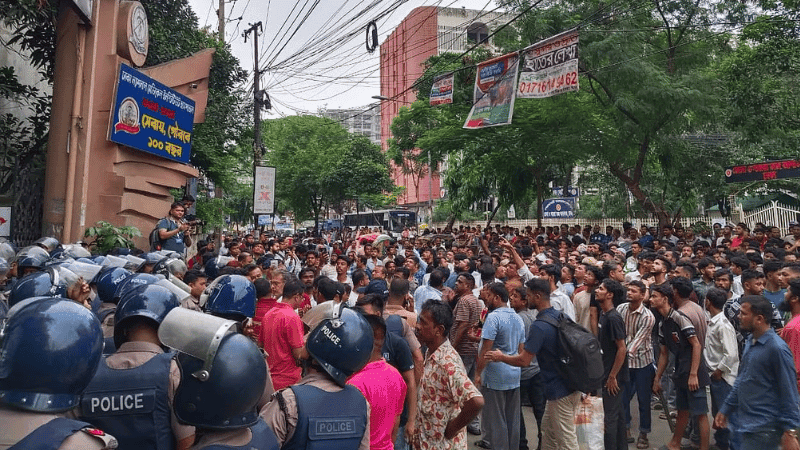 Chhatra Dal-Shibir clashes spark fresh tensions outside NMCH