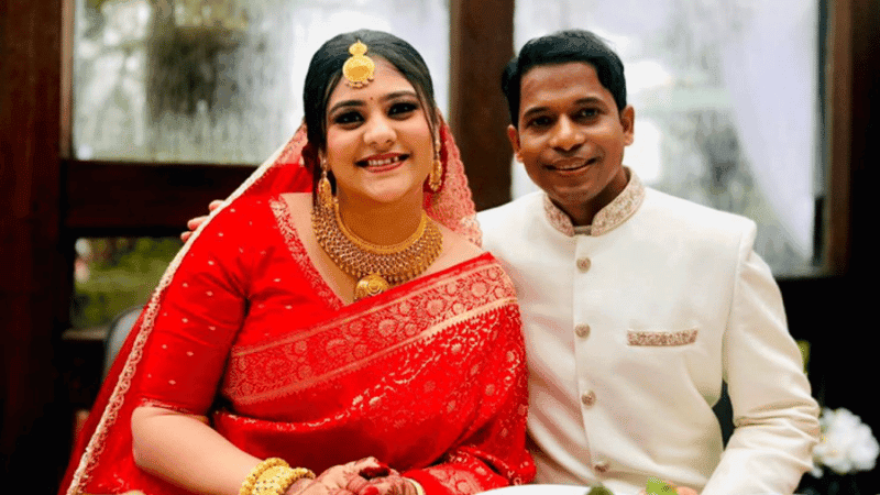 Media personality Dipty Chowdhury ties the knot