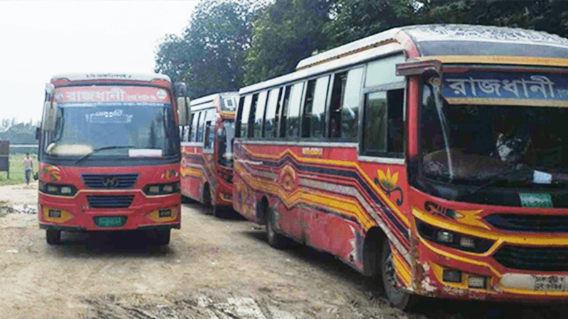 28 buses seized over allegation of pushing JU student