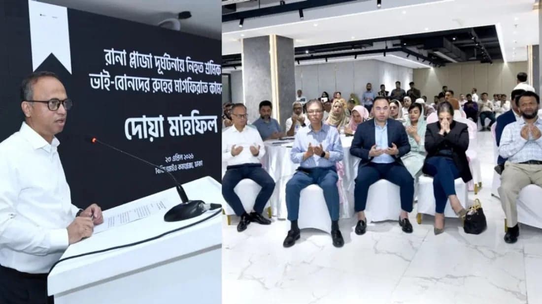BGMEA president pledges jobs for Rana Plaza victims’ families