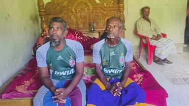 Two Sri Lankan fishermen rescued after 36 days adrift at sea eating raw fish