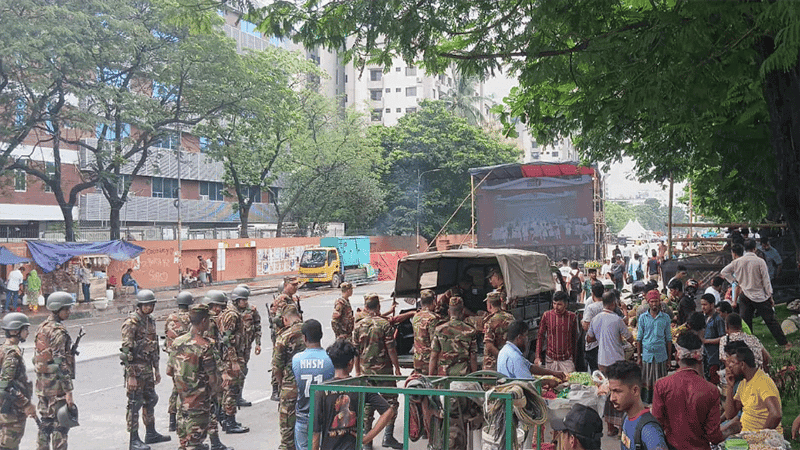 Security beefed up amid 'July Declaration' event