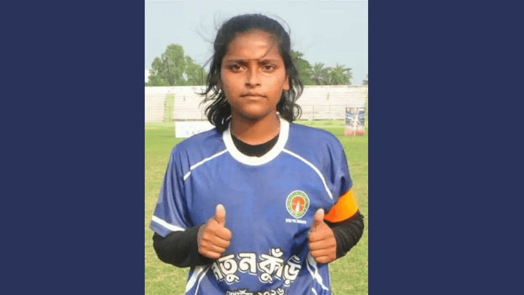 Natore teen football sensation Aleya scores hat-trick in all three matches
