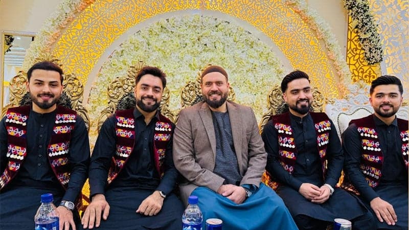 Rashid Khan, his three brothers tie the knot together