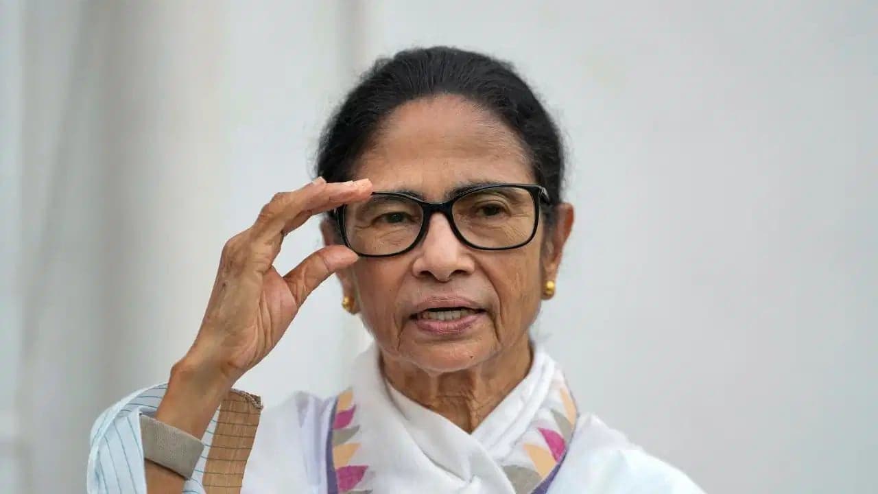 Mamata Banerjee detained in Delhi during protest demanding CEC’s removal
