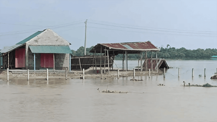 Padma recedes after 10-day rise, Mahananda, Punarbhaba continue swelling in Chapainawabganj