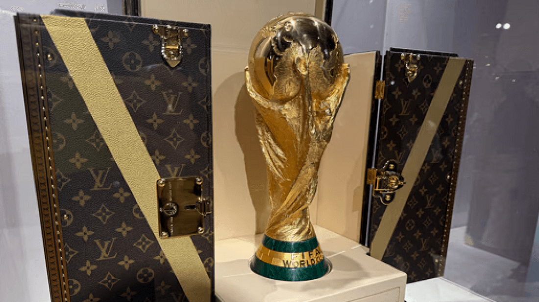 World Cup trophy to enter finals stage in Louis Vuitton's luxury trunk