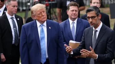 Trump wanted a ‘Trump Ocean’ on Google Maps. He says CEO Sundar Pichai shut it down