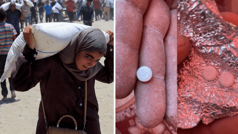Narcotics found in Gaza aid flour, Palestinians allege US-Israel conspiracy