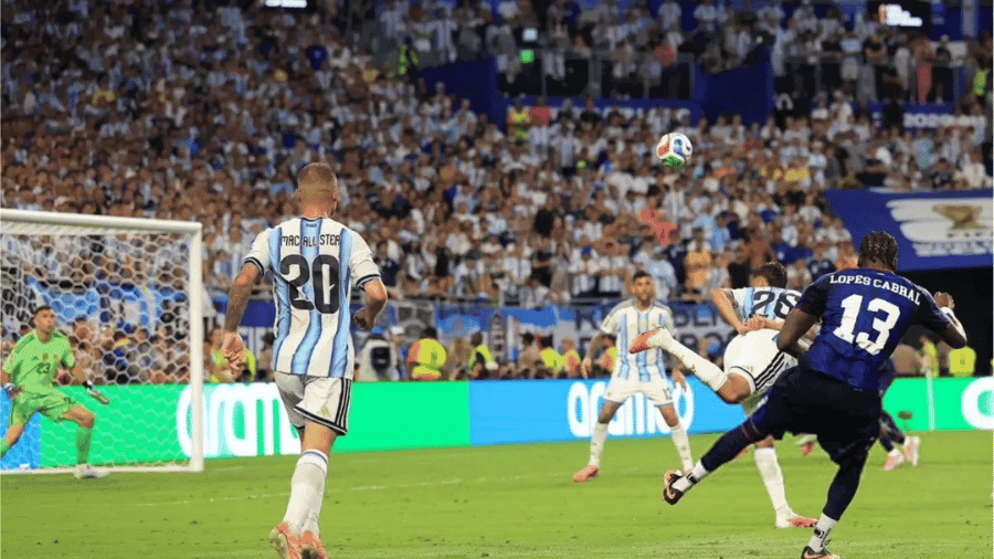 Cabral's goal against Argentina wins World Cup's best goal
