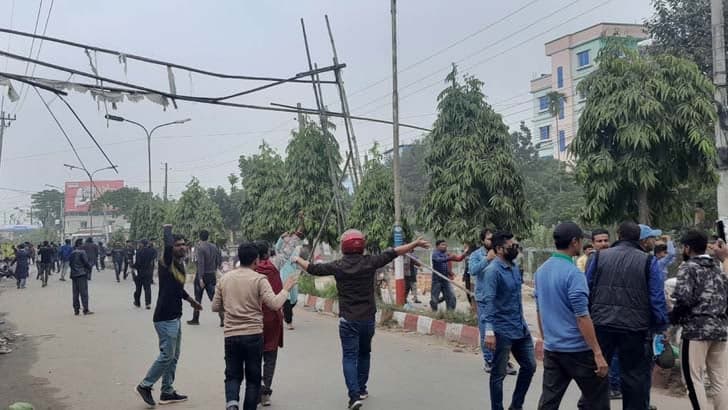 Police-BNP clash in Habiganj, 50 injured including 2 journalists